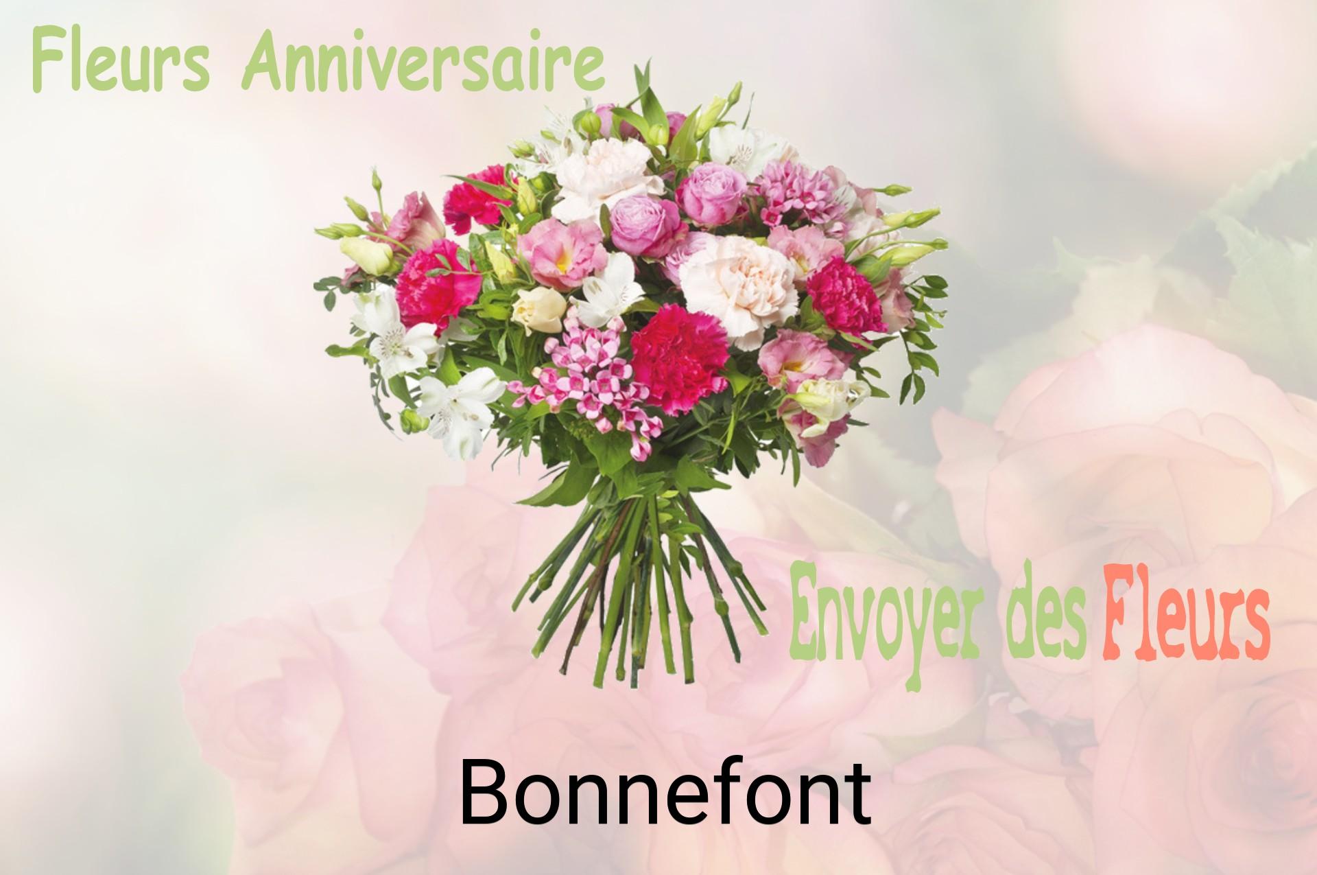 Bouquet de fleurs d’anniversaire livré à Bonnefont